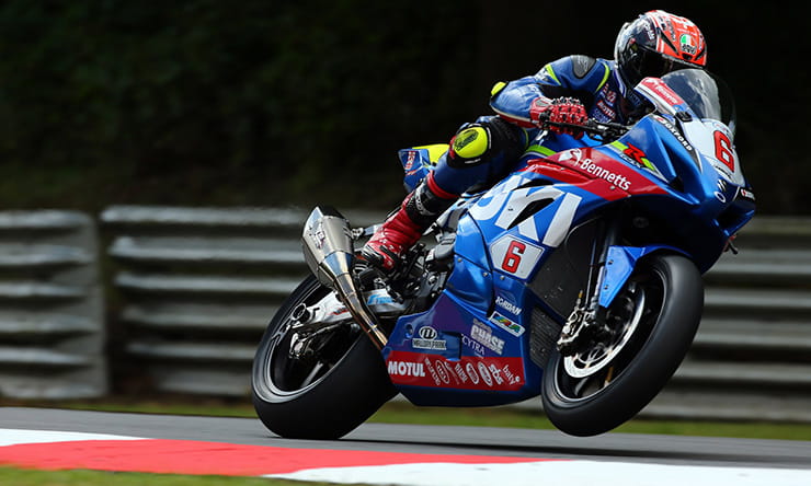 Taylor MacKenzie and his BSB bike will be at Silverstone